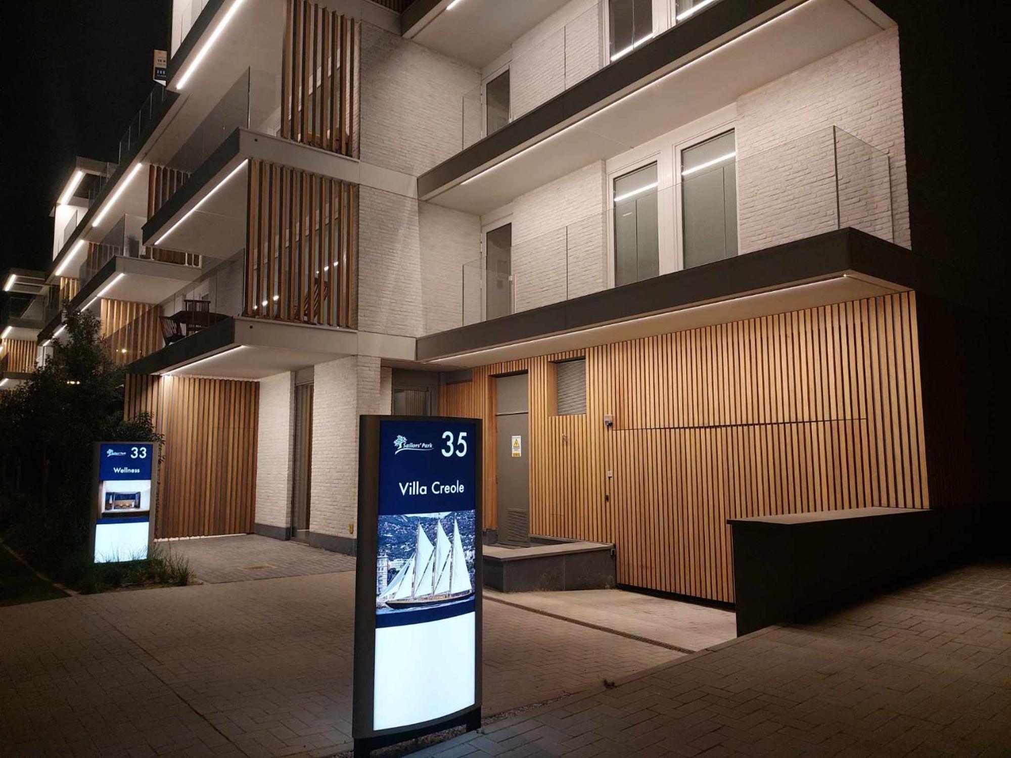 Villa Creole 0308 Luxe Appartement Met Verwarmd Zwembad Nieuwpoort Jachthaven Exterior photo
